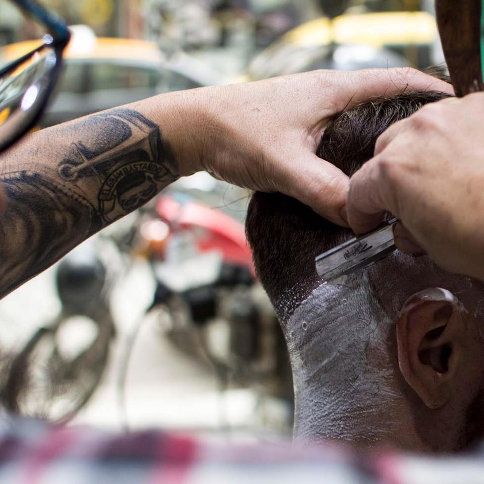 Corte con navaja